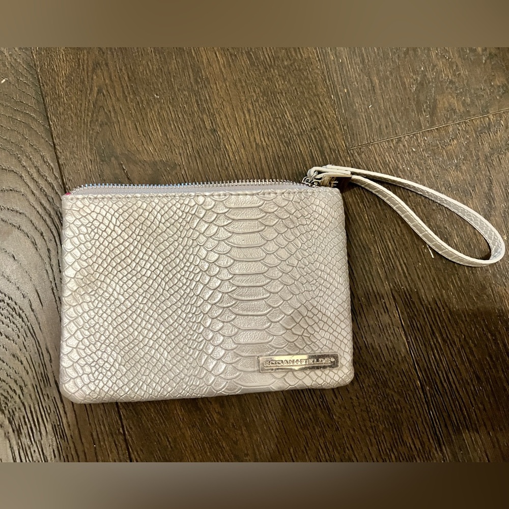 Rodan and fields cosmetic bag wristlet nwot